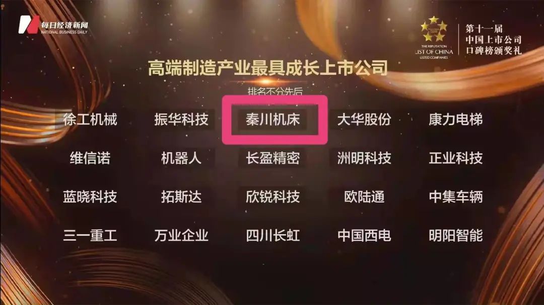 AG卡卡湾厅——高端制造产业最具成长上市公司